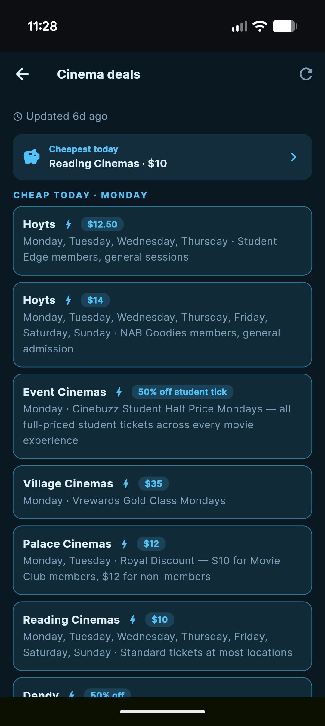 moviemates.social cinema deals